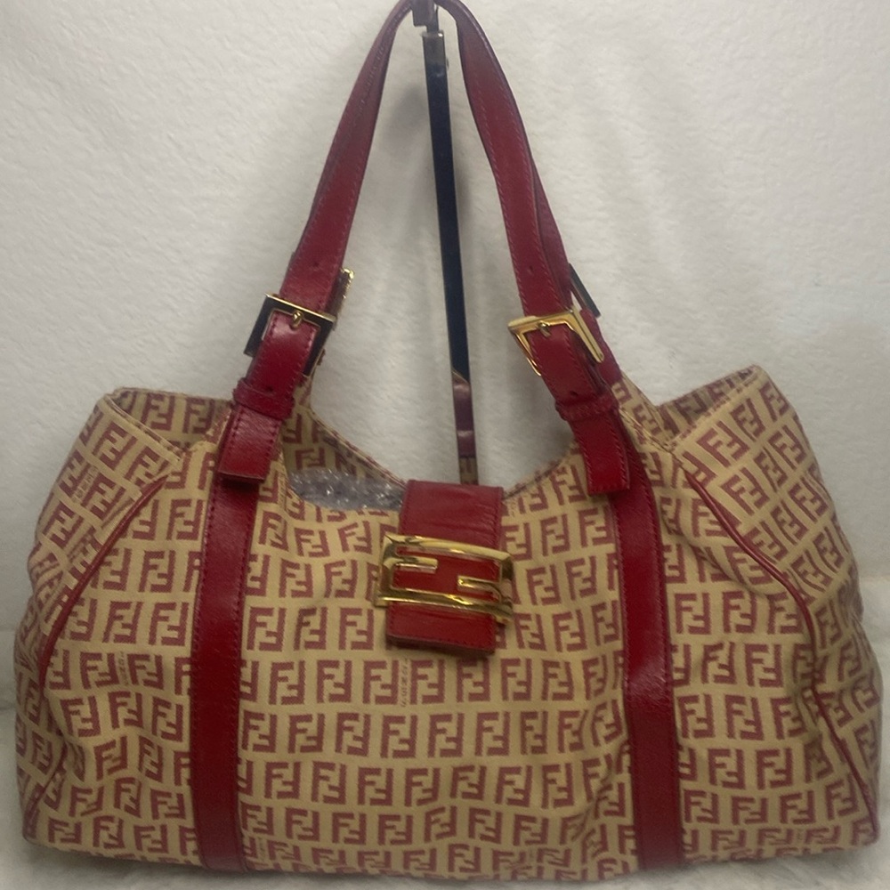 Fendi Zucchino Vitello Handbag
